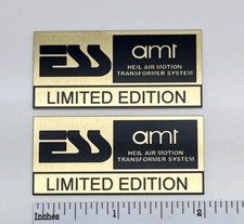 ESS AMT Heil Air Motion Transformer System EDIZIONE LIMITATA coppia badge altoparlanti