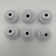 Set of 6 Hayward SP1419B 1-1/2" Pool Return Jet Eyeball 3/8" White (Spa / Pool)