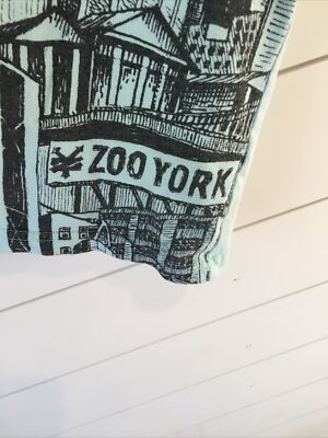 T-shirt Homme Zoo York Noir Et Blanc - Design City Skyline - Taille S - Occasion Très Bon état