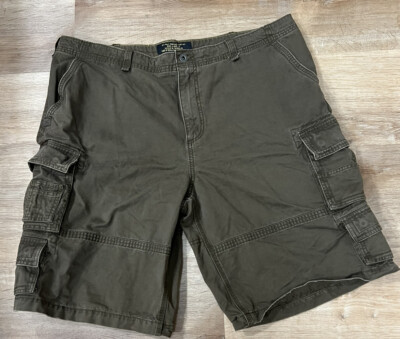 Vintage Old Navy Military Surplus Cargo Shorts Brown 11