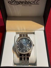 INGERSOLL DIAMOND GENTS WATCH IG 0148 STAINLESS STEEL EX-DISPLAY