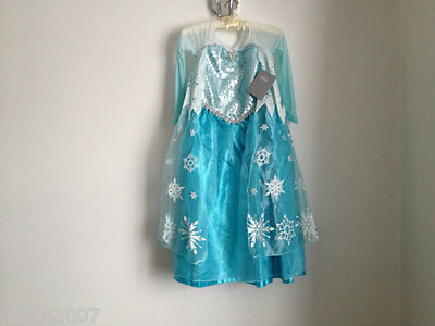 Disney Store Frozen Prinzessin Elsa Kostüm alle Altersgruppen NEU **ANSEHEN**