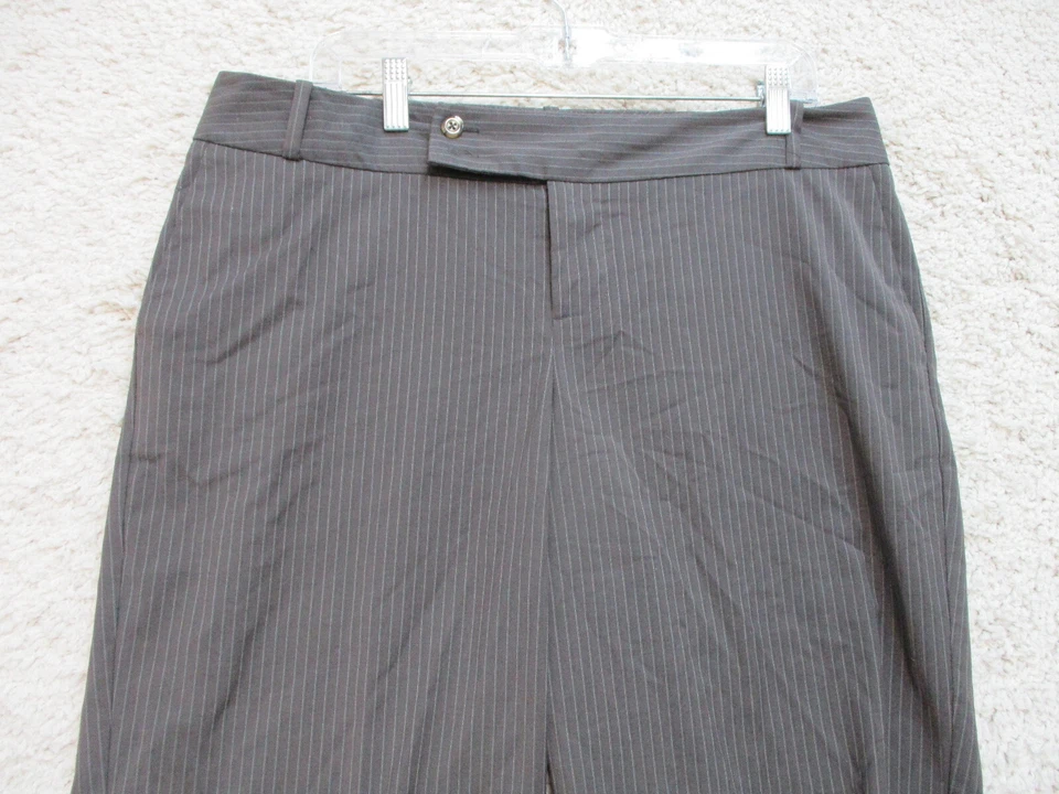 Pantalones Cortos Mossimo 12 Para Mujer Talla Regular Gris Vestido Informal Bolsillos Elastizados Informales Foto 2 de 4