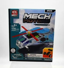 RMS International Meck Motors Workshop Apache Helicopter Model Toy  New