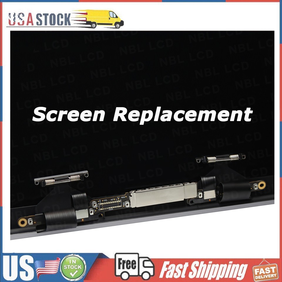 Écran LCD D'assemblage Pour MacBook Pro/Air 13" A1708 & A2159 - Pour Pièces, Occasion, Gris