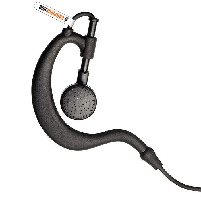 MOTOROLA G-SHAPE EARPIECE WITH MIC & PTT FOR DP1400 GP300 CP040 P110 x 1 - Image 4 of 4