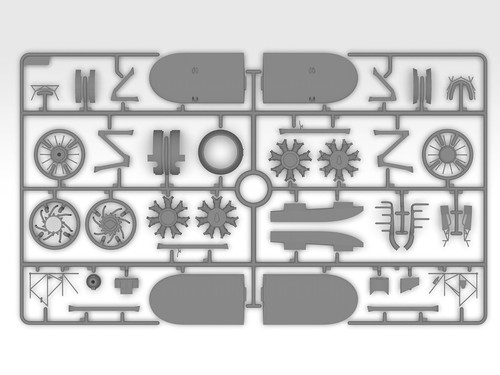 Kit de avión modelo ICM 32025 1:32 CR. 42 Falco + Pilotos Italianos uniforme tropical - Imagen 4 de 19