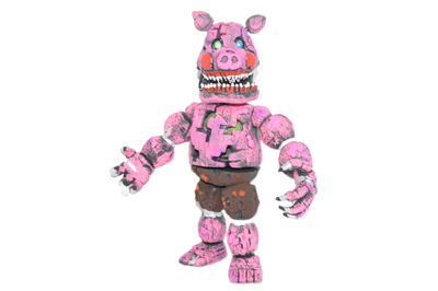 TOY FIGURE MEXICAN FIVE NIGHTS AT FREDDY 'ANIMATRONICS PIG PATCH 9