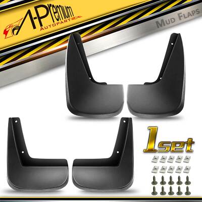 A-Premium Splash Guards Mud Flaps for Chevrolet Equinox 2010-2017 Sport Utility
