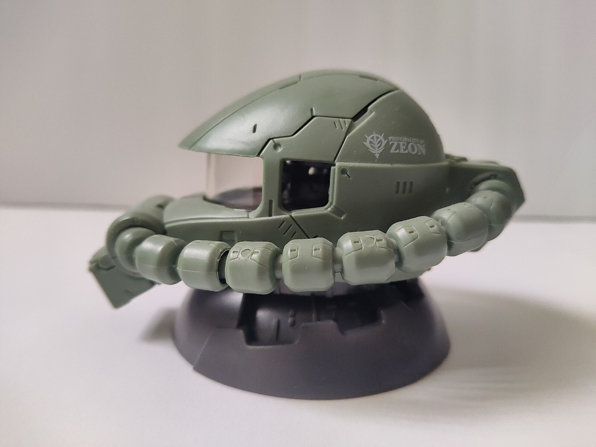Gundam Exceed Model Zaku Head Figure Bandai Gashapon MS-06F