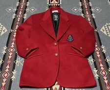 Marina Sitbon Pour Kamosho Sz 2 Royal Horse Artillery Wool Cashmere Jacket T60