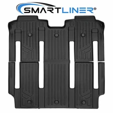 SMARTLINER Custom Fit Floor Mats 2nd 3rd Row Liner Set 2021-2025 Toyota Sienna