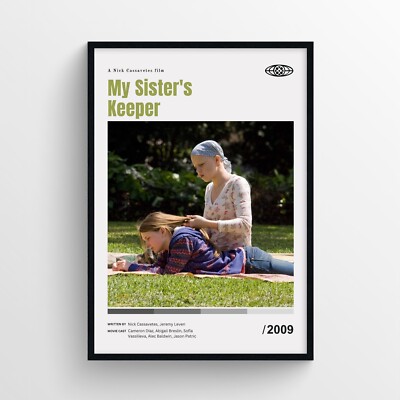 My Sister's Keeper Movie Poster Print, Wall Art - Unframed
