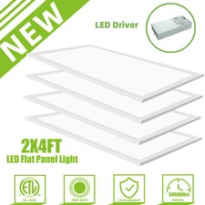 2x4 FT LED Flat Panel Light Dimmable 24x48 inch LED Drop Ceiling Lights,100-277V
