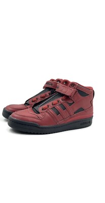 adidas Forum Mid Marvel Star Lord Herren Retro Schuh rot schwarz Trainer Sneaker