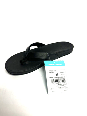 Reef Womens Horizon Flip Flop Sandal Black Size 8 M | eBay UK