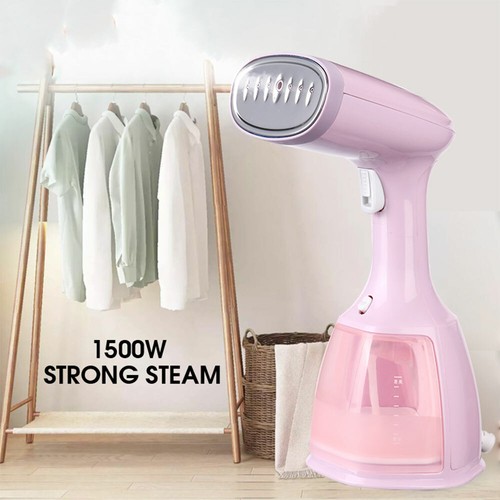 clothes steamer with hanger