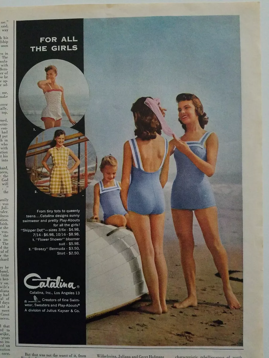 Catalina sales vintage swimwear