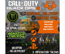  Call of Duty Black Ops 6 Monster Energy FULL...
