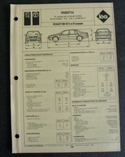 Revue technique Peugeot 605