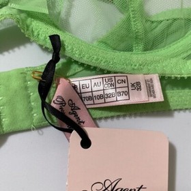 Agent Provocateur Casper Mint Green 2-piece Set: Bra 32B/ Brief AP2 Small