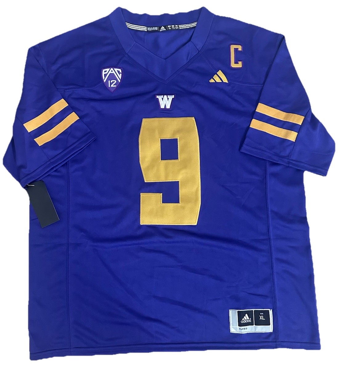 Michael Penix Jr Washington Huskies Rare Football Jersey XL Falcons New Mens