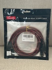 Audiophile 2x RCA Twin Phono Stereo Audio Cable Cord BRAND NEW