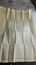 48 X36 NOAA Map Nautical Chart  Sounding Maine Casco BAY