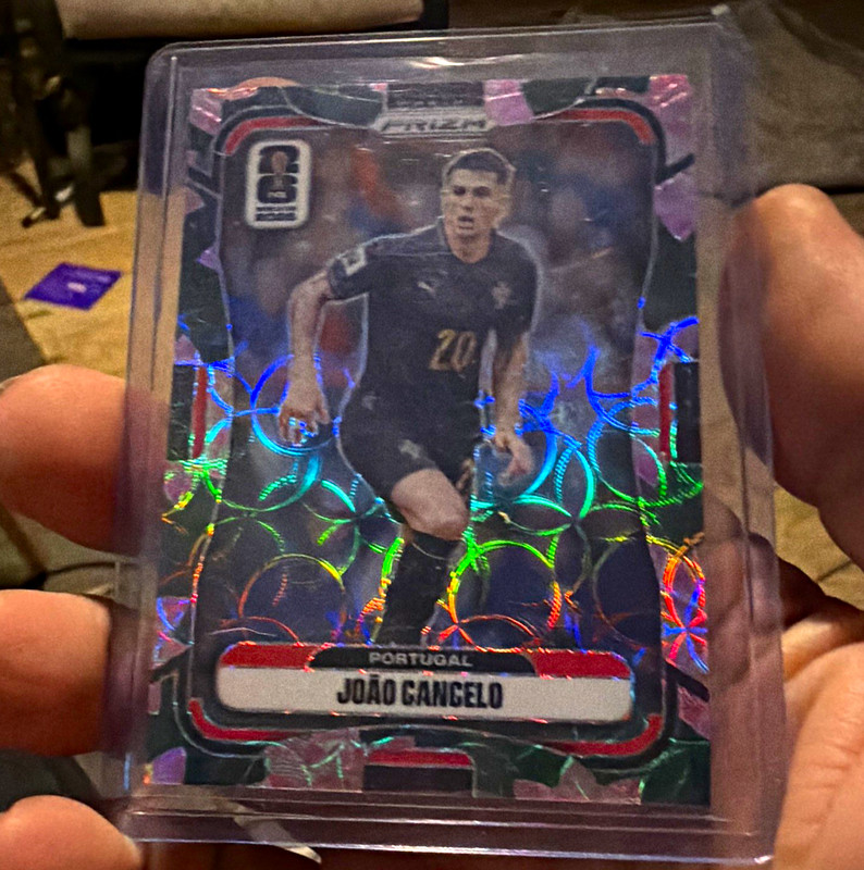 Panini 2026 Prizm FIFA World Cup Joao Cancelo #366 Portugal Purple Cracked /10