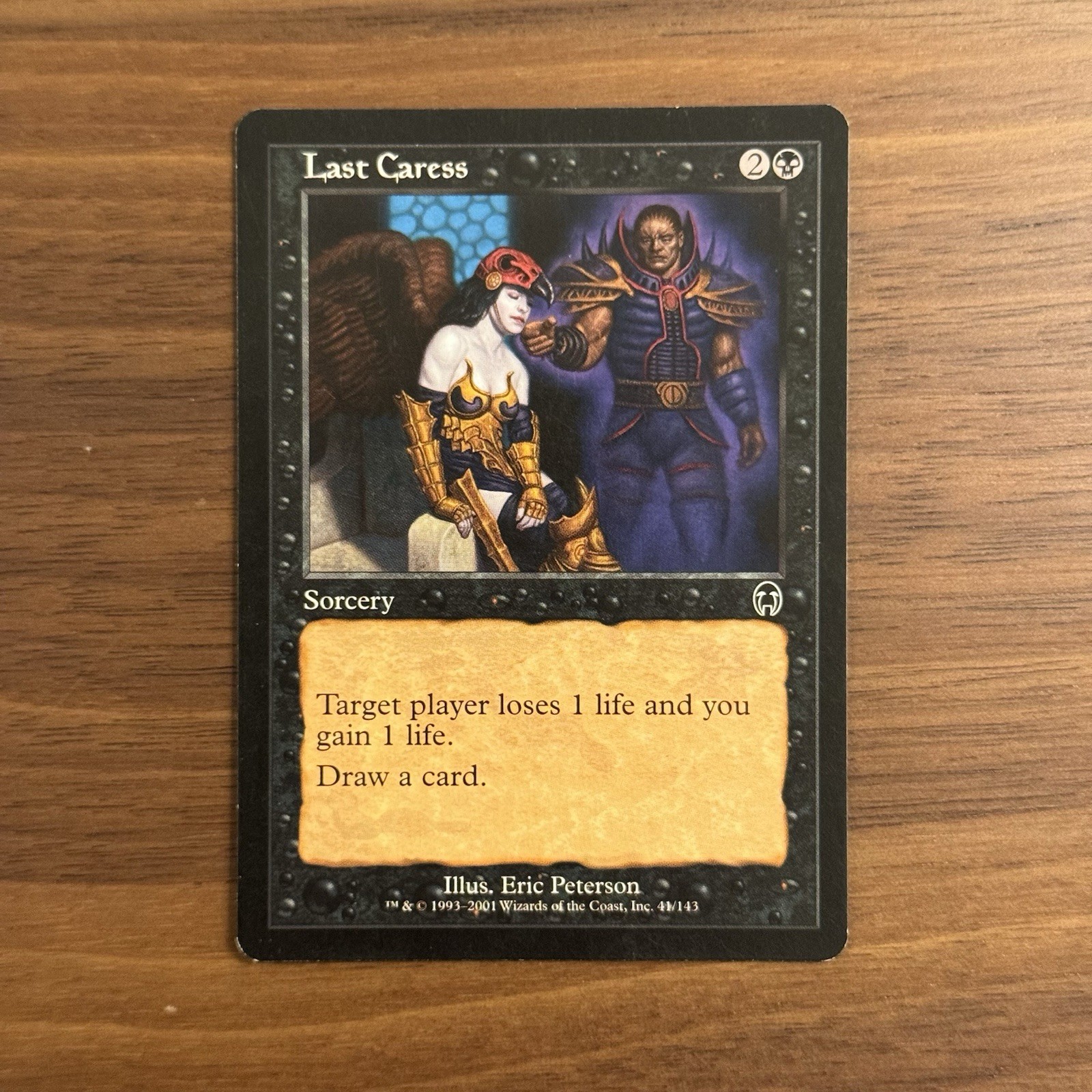 Last Caress NM Apocalypse 2001 Magic the Gathering Card MTG TCG