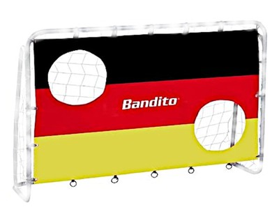 Bandito Torwand Deutschland mit 2 Schusslöchern 198x130cm Torwandeinsatz 
