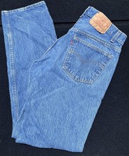 Vintage Levi's 501-0113 Jeans Mens 33x32 Blue Medium Wash Straight Leg Denim USA