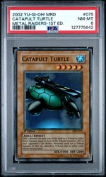 Catapult Turtle MRD-075 Metal Raiders 1st Edition Super Rare