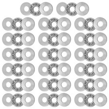 TC411 Thrust Needle Roller Bearings with Washers 1/4" Bore 11/16" OD 5/64" 20pcs