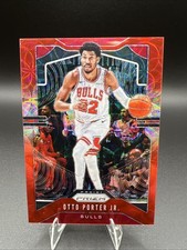 2019-20 Panini Prizm Otto Porter #64 Choice Red Prizm /88 Chicago Bulls SP Rare