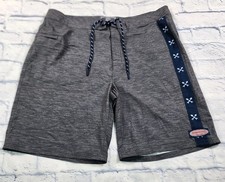 Vineyard Vines MENS 36 Fineline Performance Board Shorts Swim Gray Bonefish