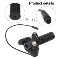 for e-bike Throttle Grip Electric Scooter Throttle Grips keys buttom start