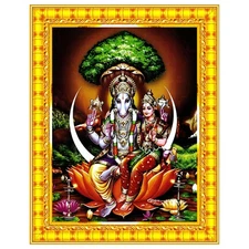 Lord Hayagriva Swamy Hayagrivar Hayagreeva Photo Wall Painting Framed