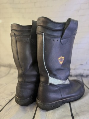 HAIX Fire Hunter US Structural Firefighter Boots - Men's Size 11 M (UK 10)