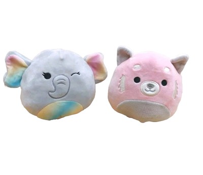 2 Squishmallows Flip A Mallows Cherish/ Leonard Dohna/ Mischa Plüschtier Stofftier 5 Zoll