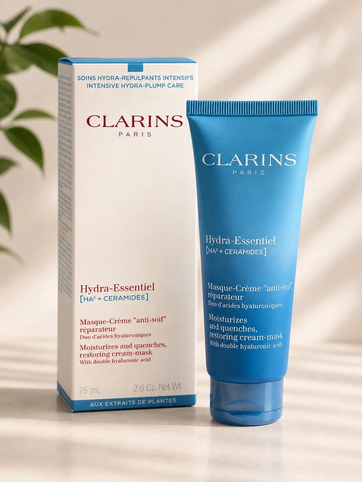 Clarins Hydra-Essentiel [HA²+Ceramides] Hydra Essentiel Mask 75 ml - Bild 1 von 1
