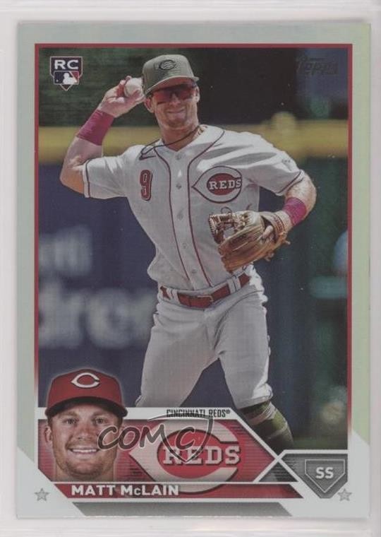 2023 Topps Update Rainbow Foil Matt McLain #US199 12kx