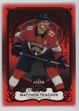 2025-26 Upper Deck Fleer Ultra Team Red /99 Matthew Tkachuk #15of20