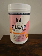 Myprotein Clear Whey Isolate 20 Servings Sugar Free Peach Mango Exp 12/26