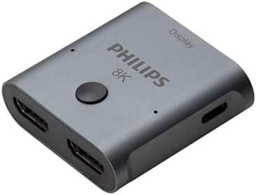8K HDMI 2.1 Switch Splitter for Gaming and Smart TVs