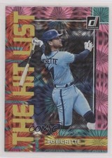 2022 Panini Donruss The Hit List Pink Fireworks Bo Bichette #THL-5 0l1
