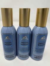 3x Bath  Body Works Endless Weekend Concentrated Room Spray 1.5 Oz Each