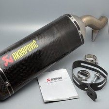 AKRAPOVIC SLIP-ON LINE CARBON HONDA CB500F BJ. 2024 ENDSCHALLDÄMPFER E-GEPRÜFT