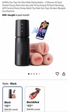Automatic Male Masturbaters Thrusting Cup Rotating Stroker Men Sex Toy Handsfree