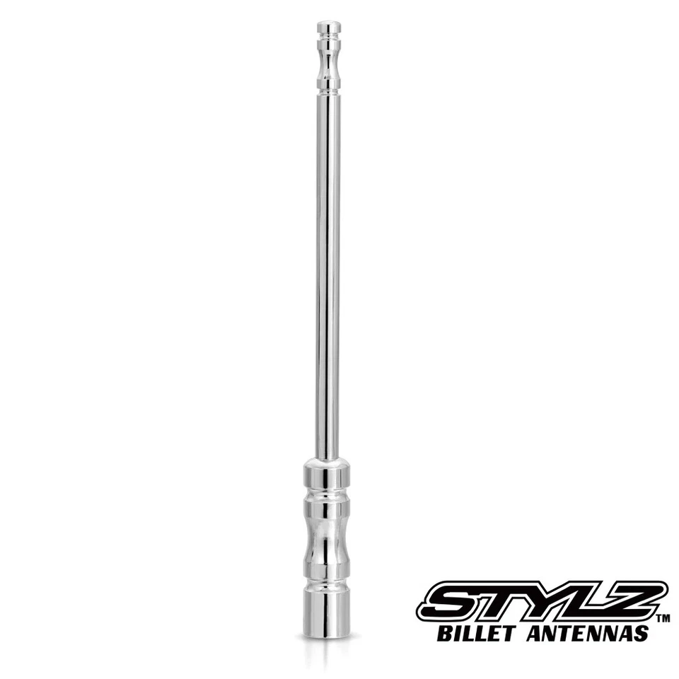 ANTENA BILLET CROMADA STYLZ 6" SE ADAPTA A FORD EXPLORER 1991 a 2010 Foto 2 de 3